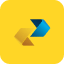 Logotipo do aplicativo Correios, disponível para integração na loja virtual da Yampi.