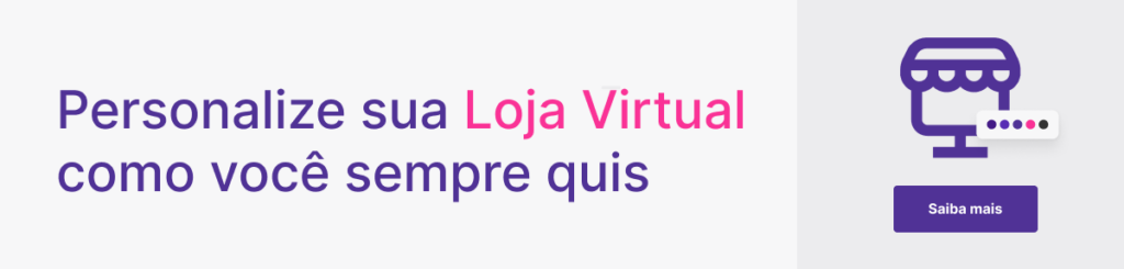 Botão para conhecer mais sobre a loja virtual da Yampi