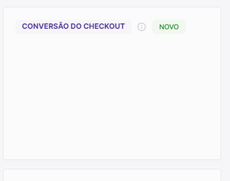 Taxa de conversão e-commerce