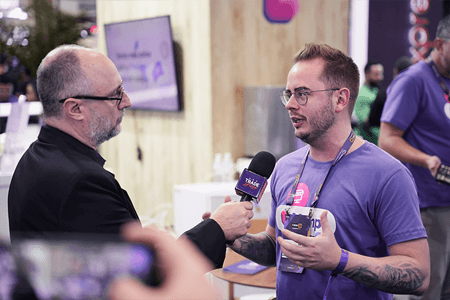 Lucas Colette, CEO da Yampi, no Fórum E-commerce Brasil 2023