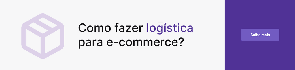 Botão para ler artigo sobre logística para e-commerce