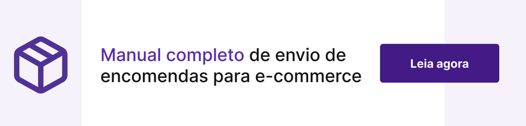 Botão para artigo sobre envio de encomenda