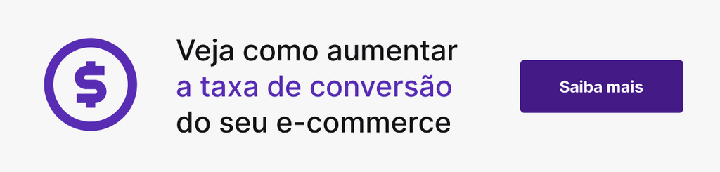 Botão para ler artigo sobre taxa de conversão no Checkout