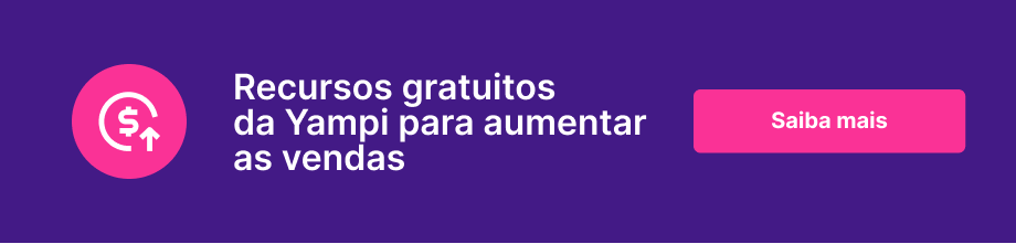 botão para conhecer os recursos gratuitos da Yampi