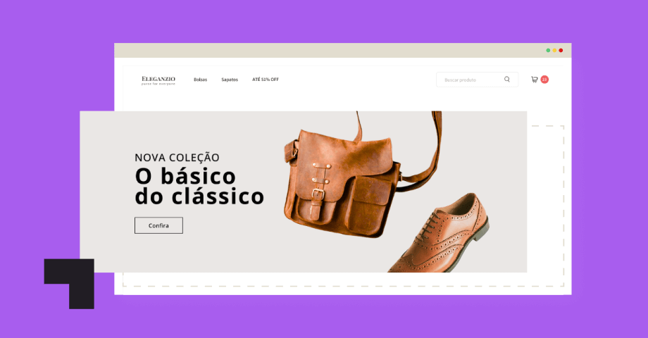 Layout para loja virtual