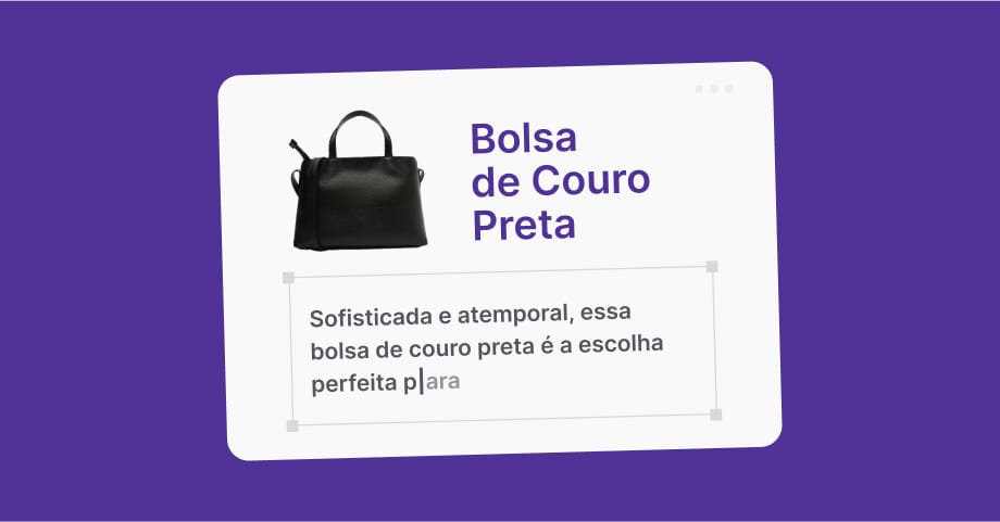 como fazer descrição de produto