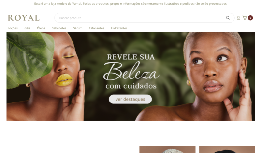 Pré-visualização do tema ROYAL