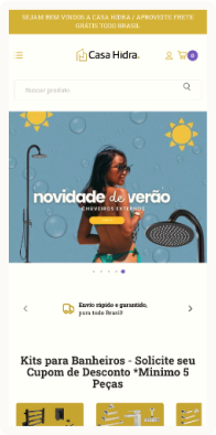Screenshot do website Saburá